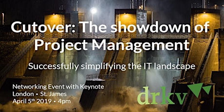 Networking Event - Cutover: The Showdown in project management primary image
