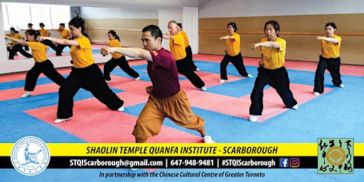 Image principale de Kickstart your summer with Shaolin Kung Fu and Qi Gong SCARBOROUGH