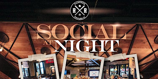 Primaire afbeelding van Social @ Night Cowboys vs Patriots Pre Party @ Rangers Republic (TX Live)