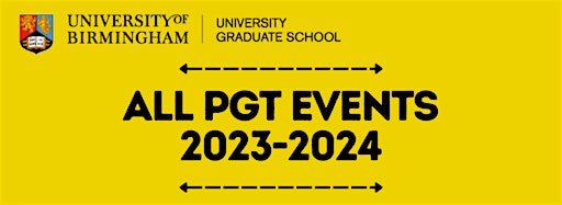 Collection image for PGT Events 2023-24