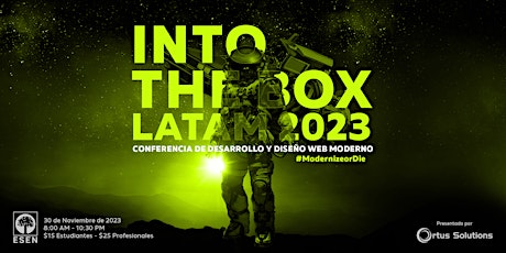 Imagem principal do evento Into the Box Latam 2023