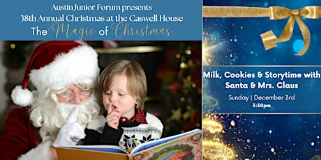 Imagen principal de Christmas at The Caswell House 2023: Storytime with Santa - 3:30pm