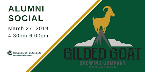 CSU College of Business Alumni Social-Gilded Goat Brewing Company