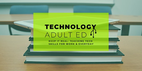 Technology & Adult Ed Conference 2019