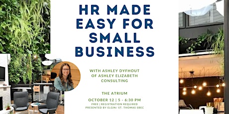 Imagem principal de HR Made Easy for Small Business - with Ashley Dryfhout