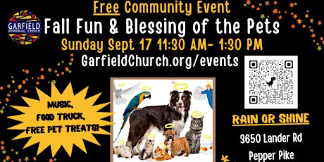 Hauptbild für Fall Fun & Blessing of the Pets