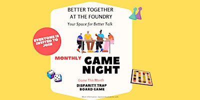 Imagem principal do evento Game Night with Better Together
