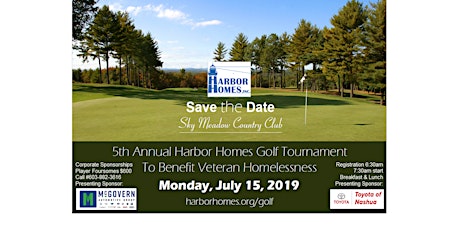 5th Annual Harbor Homes Golf Tournament primary image