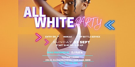 THE BIGGEST AFRO CARIBBEAN LABOR DAY WEEKEND ALL WHITE PARTY primary image