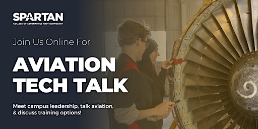 Hauptbild für Aviation Tech Talk | Spartan College - Tulsa