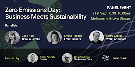 Imagem principal de Zero Emissions Day: Business Meets Sustainability