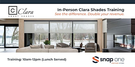 Imagem principal do evento Clara Shades Training. See the Difference. Cleveland