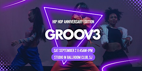 Imagem principal do evento GROOV3 Party with Amy C Rad - Hip Hop Anniversary Edition