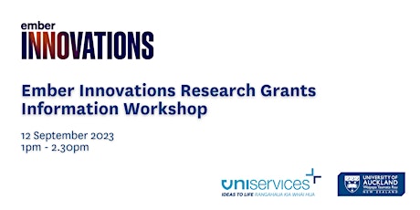 Ember Innovations Research Grants Information Workshop primary image