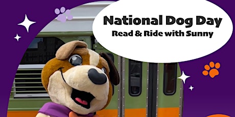 Imagem principal do evento National Dog Day Read and Ride