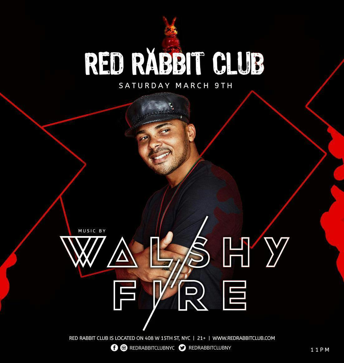 Walshy Fire of Major Lazer at Red Rabbit Club