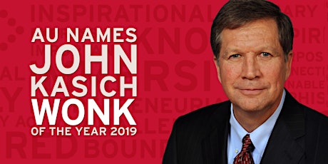 American University Wonk of the Year 2019: John Kasich primary image
