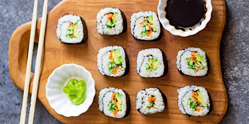 Immagine principale di In-Person Class: Make Your Own Sushi (Houston) 