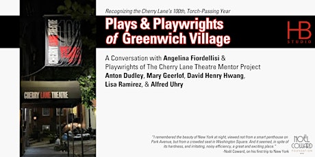 Plays & Playwrights of Greenwich Village primary image