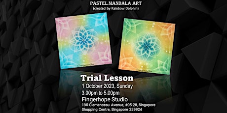 Pastel Mandala Art Trial Lesson primary image