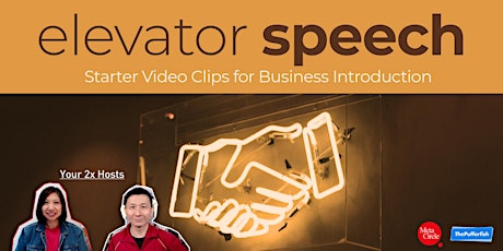 60-sec Elevator Speech Video Clips primary image