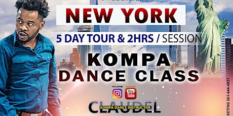 KOMPA DANCE CLASS IN  NEW YORK,  5 DAY  TOUR -  QUEENS & BROOKLYN primary image