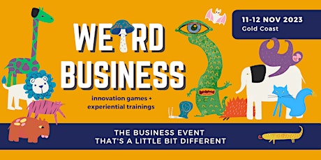 Weird Business 3.0 - November edition! primary image