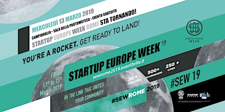 Immagine principale di Startup Europe Week Rome 2019 