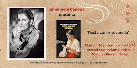 Immagine principale di La Pieve che legge. Incontro con Emanuela Canepa 