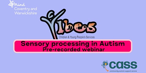 Hauptbild für 3) Sensory Processing in Autism - On Demand Parent/Carer Webinar