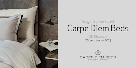 Carpe Diem Beds Event d. 20. september 2023  primärbild