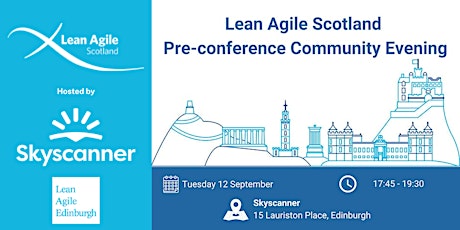 Lean Agile Scotland Pre-conference Community Evening primary image