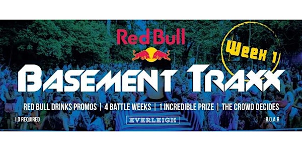 Red Bull Presents BASEMENT TRAXX