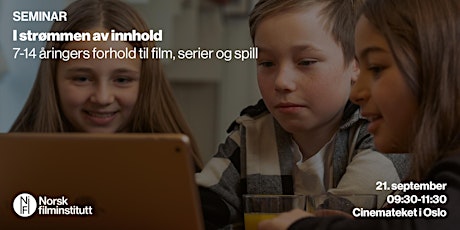 Hauptbild für I strømmen av innhold. 7-14 åringers forhold til film, serier og spill
