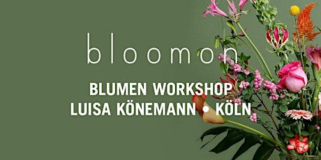 Hauptbild für bloomon Workshop 06. April | Köln, Atelier Luisa Könemann