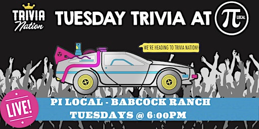 Immagine principale di Trivia Nation at Pi Local in Babcock Ranch! 