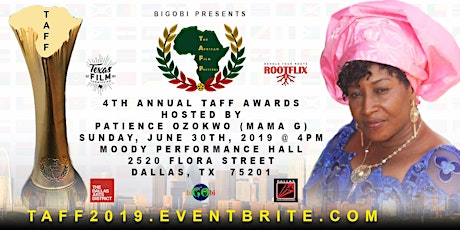 •★•THE AFRICAN FILM FESTIVAL (TAFF)  AWARDS  DALLAS, TEXAS  JUNE 30TH, 2019•★• primary image