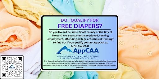 Immagine principale di Wise County and City of Norton Diaper Distribution Sign up opportunity 