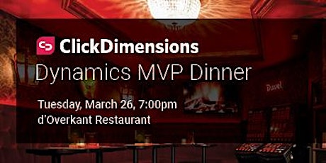 ClickDimensions MVP Dinner primary image