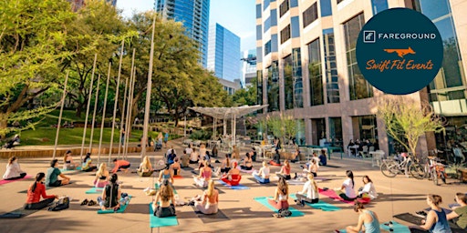 Imagem principal do evento Downtown Yoga at Fareground