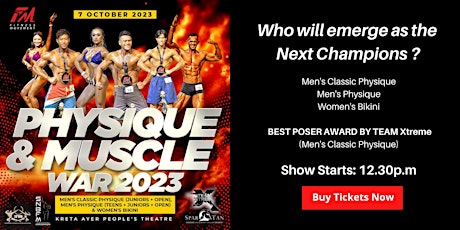 FM PHYSIQUE & MUSCLE WAR 2023 primary image