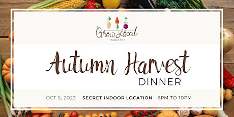 Imagen principal de Autumn Harvest Dinner