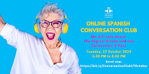 Online Spanish Conversation Club - Tuesday, 17 October - 6.30 PM primary image