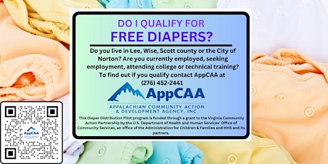 Lee County Diaper Distribution sign up opportunity