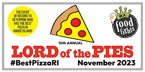 LORD of the PIES 2023 #BestPizzaRI primary image