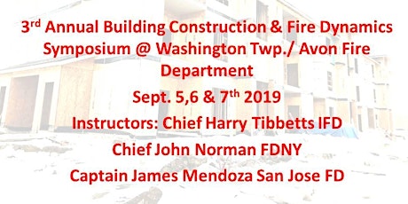 3rd Annual Avon Building Construction & Fire Dynamics Symposium   primary image