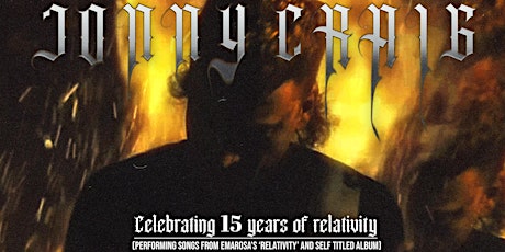 Imagen principal de JONNY CRAIG  Celebrating 15 Years of "Relativity" with SUNSLEEP & more