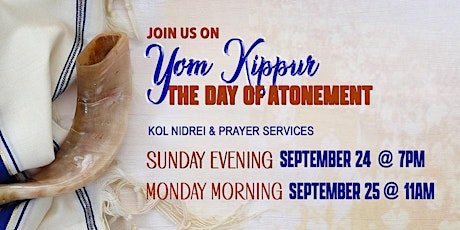 Image principale de Yom Kippur Services (Spet. 24-25)