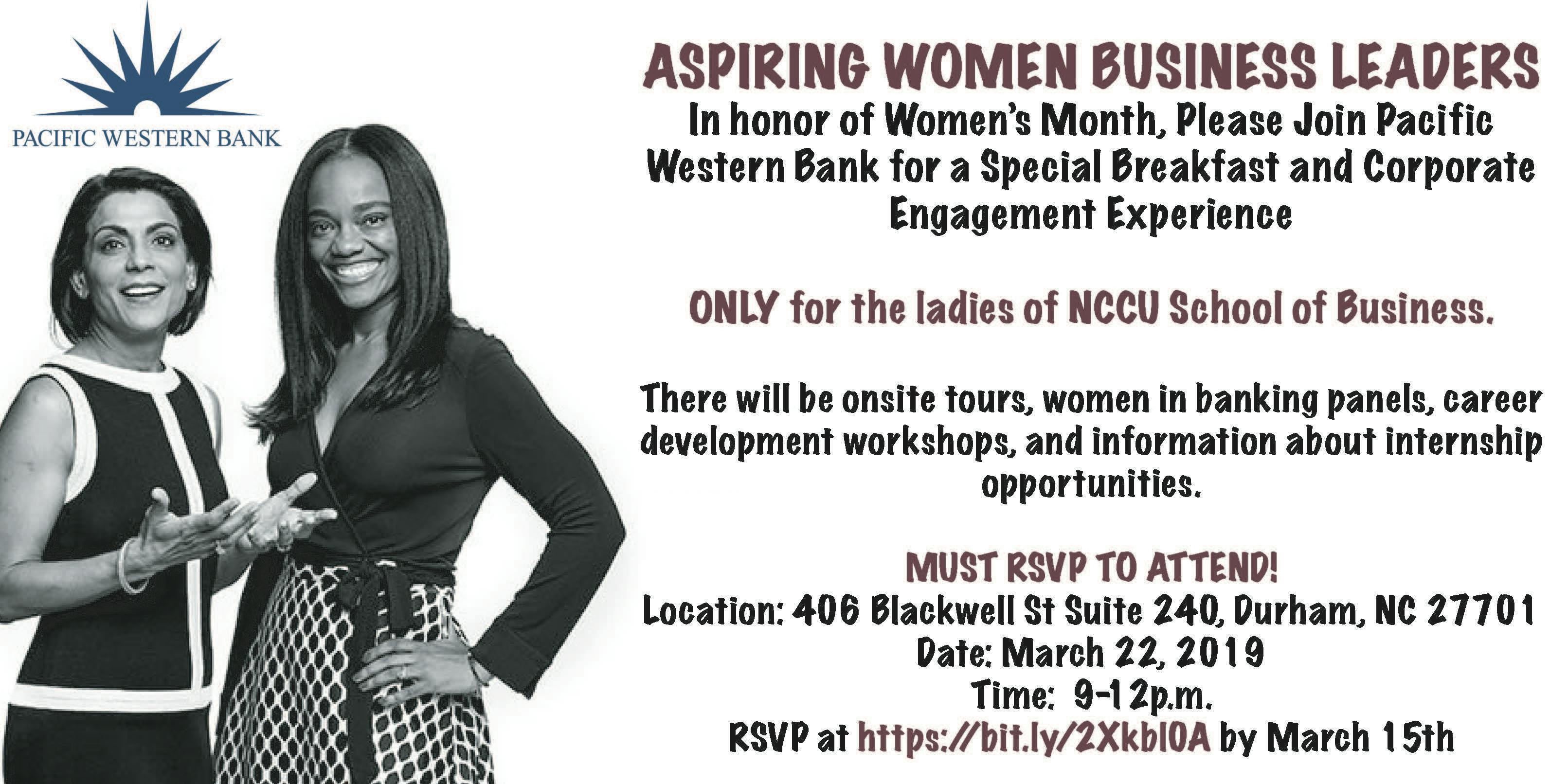Pacific Western Women in Banking Breakfast 