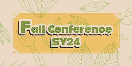 Imagen principal de School Year 2024 Fall Conference